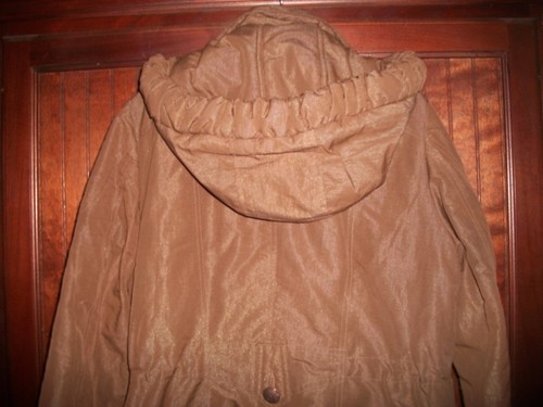 A.n.a. brown winter parka jacket with removable hood size S - Picture 7 of 9