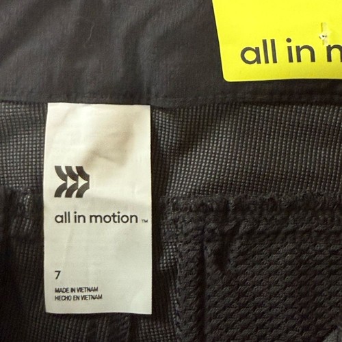 Boys All In Motion Golf Shorts Black Stretch Performance UPF 50+ Boys 7 - Picture 5 of 5
