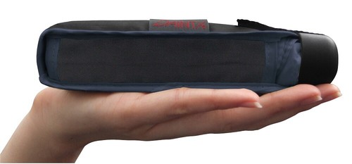 EuroSCHIRM Dainty Pocket Umbrella (Black) Lightweight Trekking Hiking - Picture 3 of 6