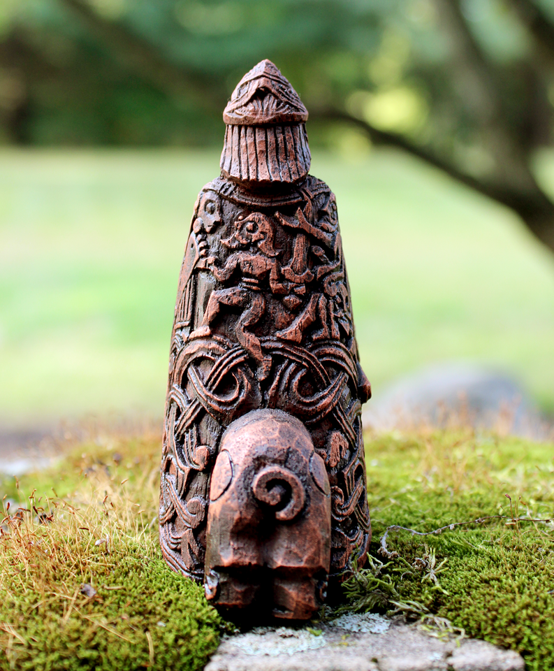 Thor Noorse God Van De Donder Dryad Design Noorse God Thor Standbeeld