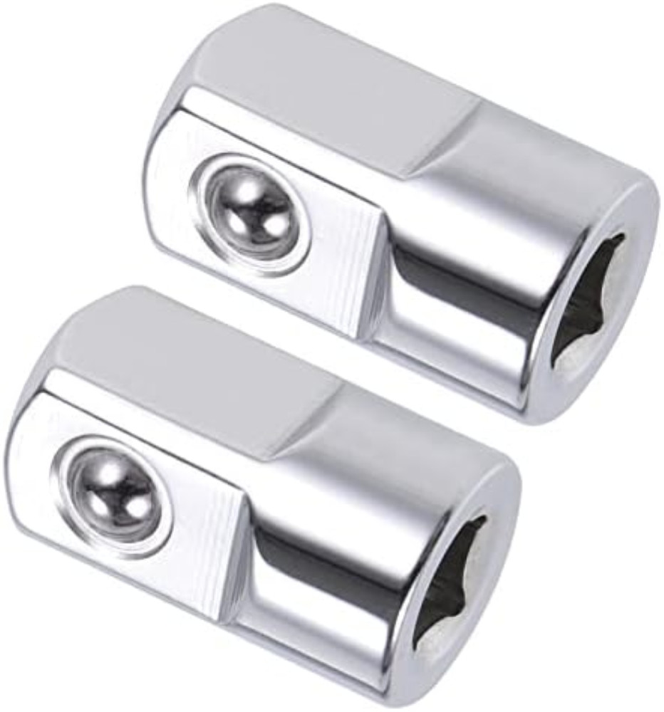 Adattatore Bussole 1/4 (F) a 1/2 (M) QUARKZMAN 2pz - Acciaio Cr-V