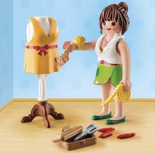 PLAYMOBIL 9437 Diseñador de Moda Nuevo Y Precintado Caja Dañada - Imagen 5 de 6