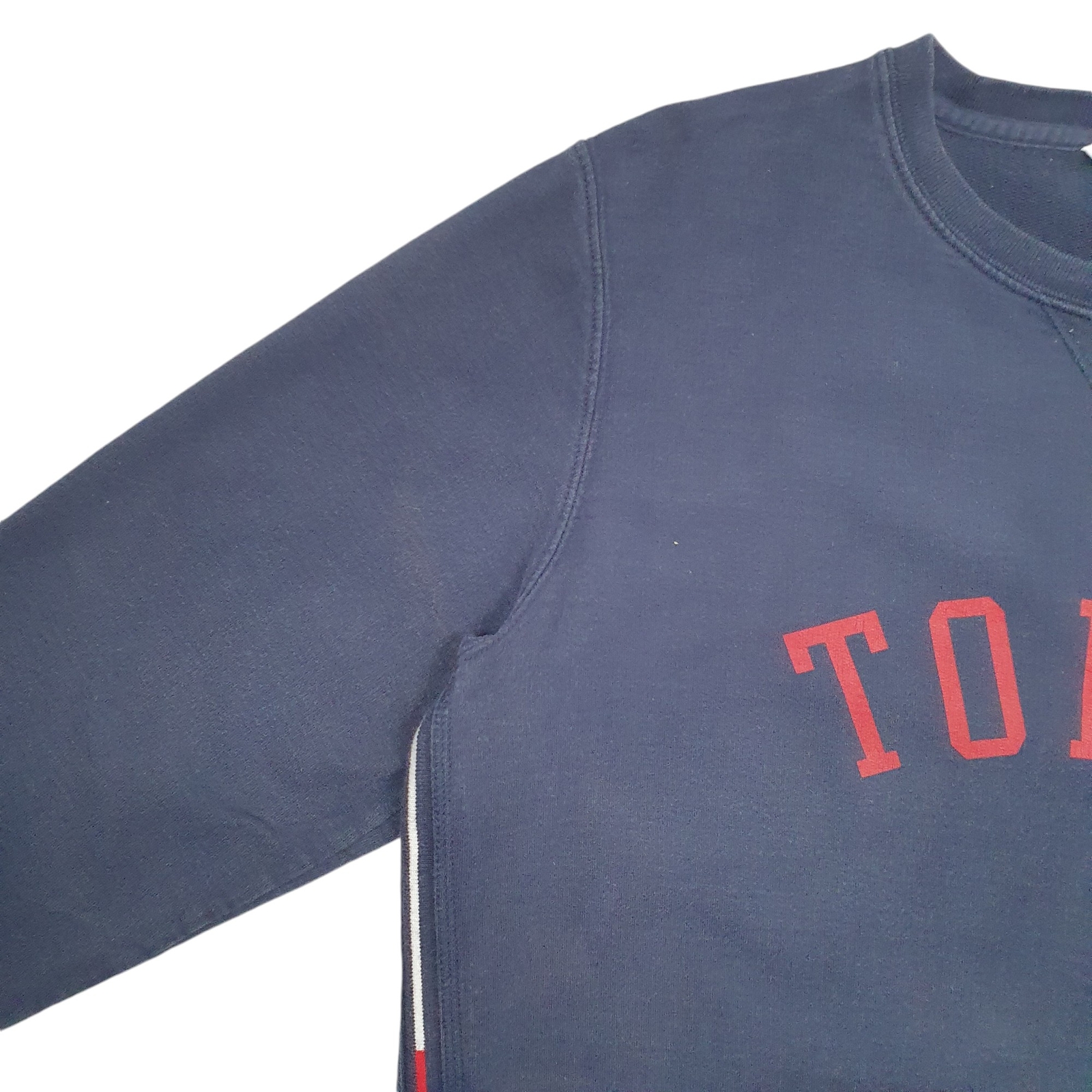 TOMMY HILFIGER Crewneck Spellout Jumper Sweatshirt Womens M image 4