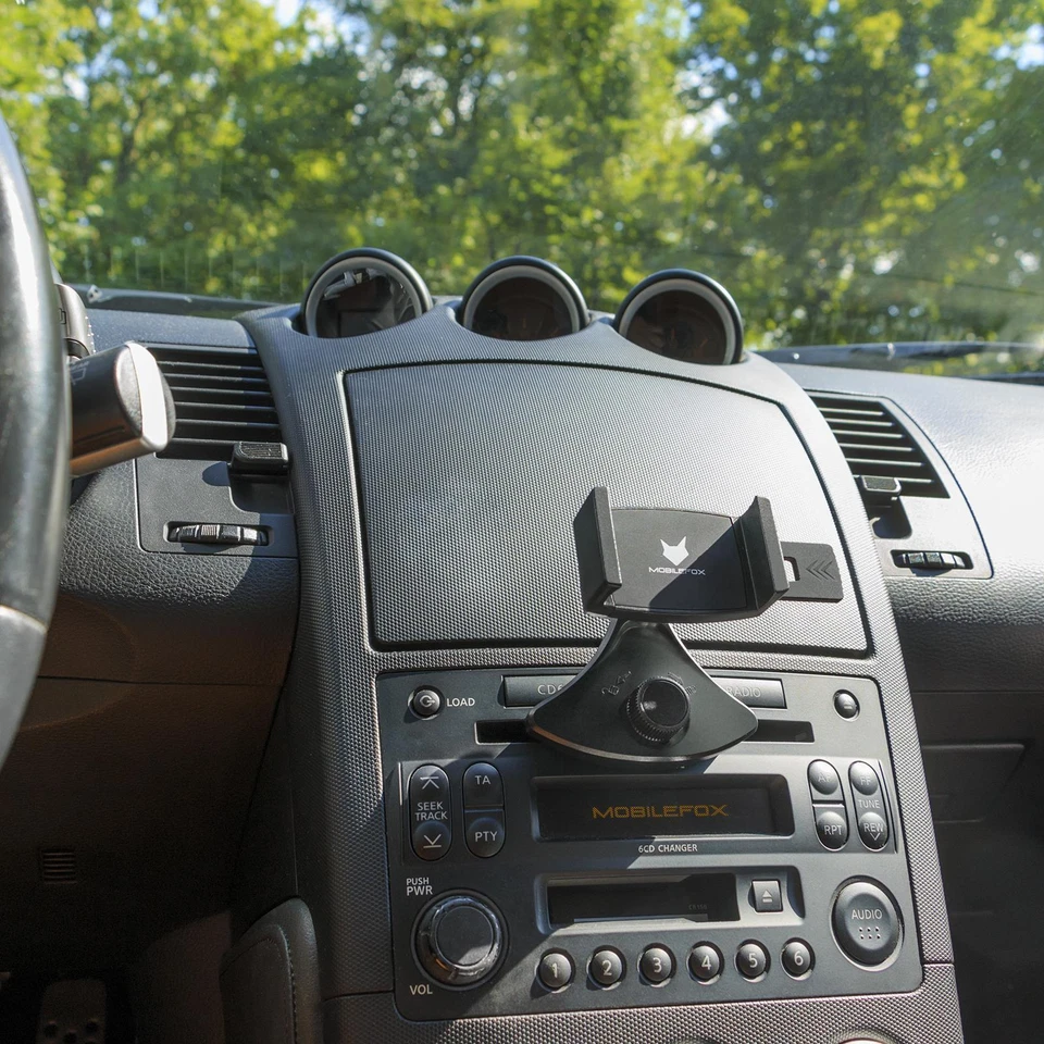 Mobilefox Car Phone Mount Holder Universal Cd-Slot Car Smartphone - Image 3 of 4