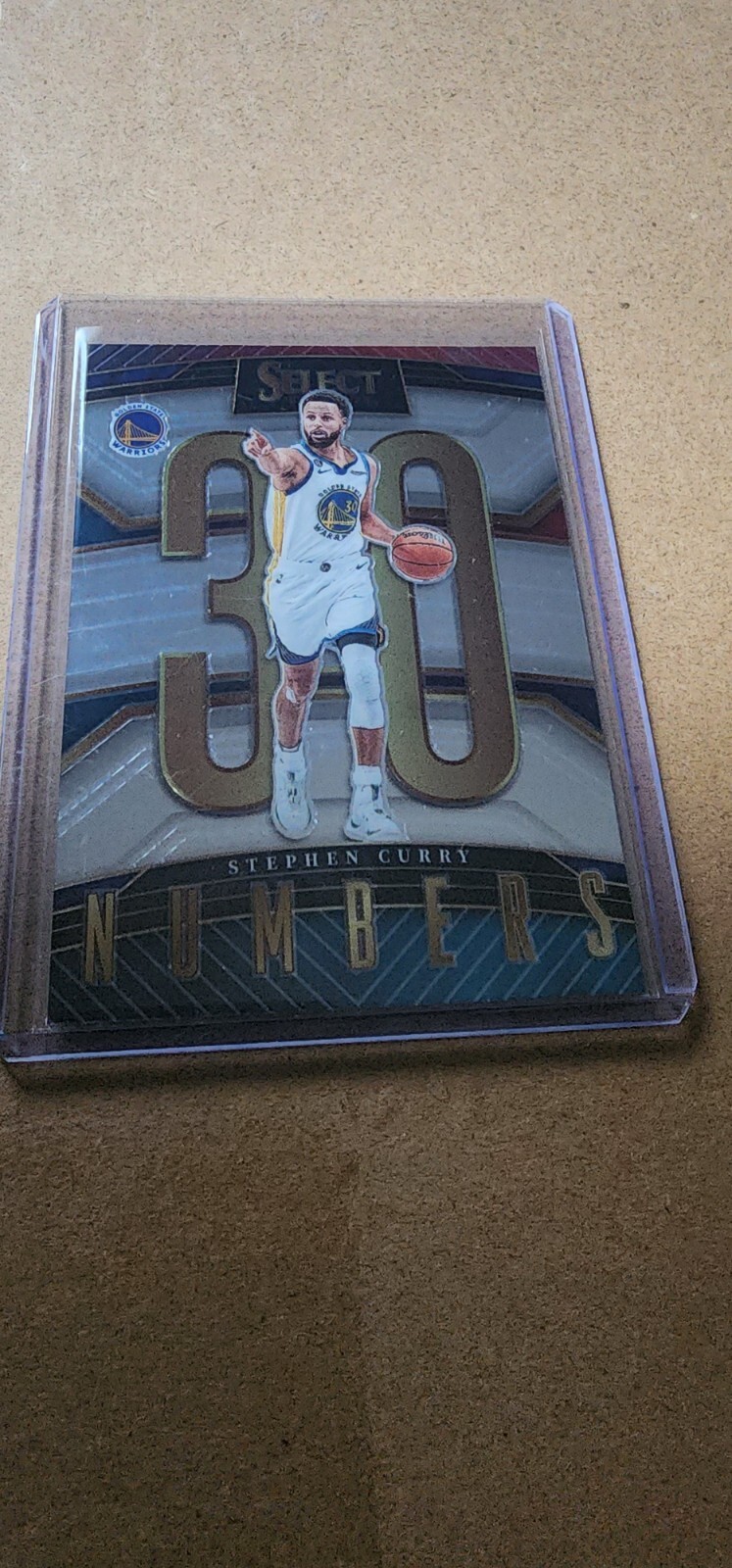 2022-23 Stephen Curry Select 30 Numbers Silver
