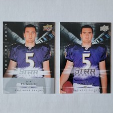 2008 Upper Deck Football Joe Flacco Star Rookies First Edition & Rookie Card 