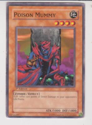 Yu-Gi-Oh Tradingcard Pharaonic Guardian PGD-016 Poison Mummy 1st edition