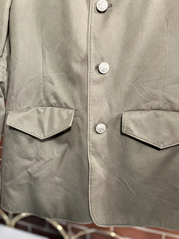 House Of Howe Men’s Graphic Print Cotton Camo Green Jacket Blazer Size 40 - Image 4 of 4