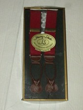 Vintage Jeremy Slade Extra Length Suspenders Distinguished Gentleman Men Man