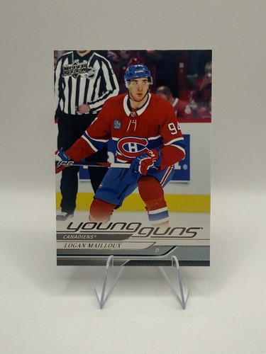 2024-25 Logan Mailloux Upper Deck Series 1 Young Guns Rookie #239 Canadiens