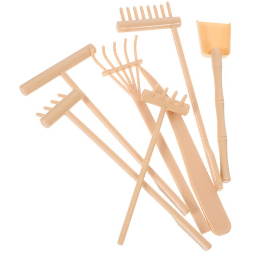 Mini Zen Garden Meditation Kit Sand Rake Set Child Sandtray Accessories