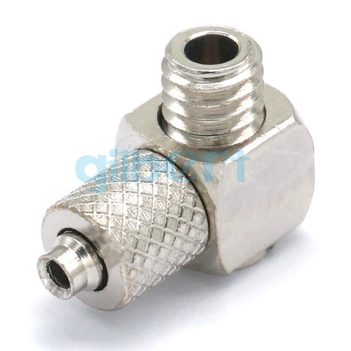 5 piezas M3 M4 M5 M6 macho - manguera de ajuste 4x2,5 mm 6x4 mm codo latón accesorio de tubería neumática - Imagen 10 de 17