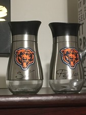 Chicago Bears Stainless Steel Salt & Pepper Shaker Set