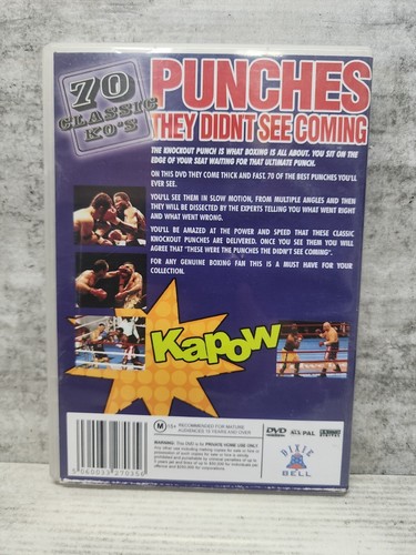 Punches They Didn't See Coming DVD Region All Boxing Sports - Picture 2 of 2
