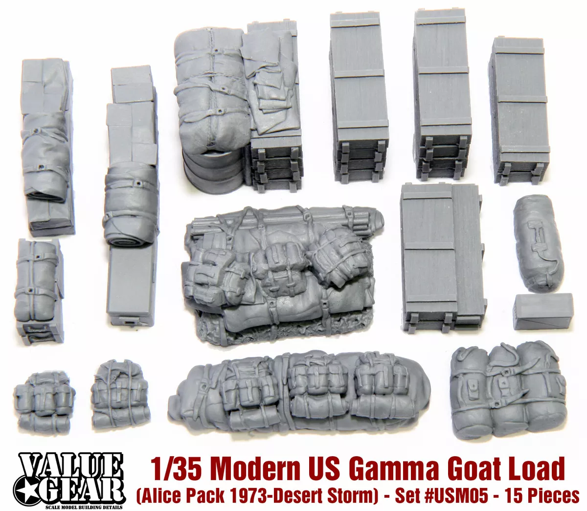 1/35 USA Gamma Goat Load - USM05 - Fits 35330 (Desert Storm Alice) - Value  Gear | eBay