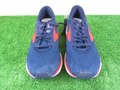 Brooks Trace 2 Mens 12.5 Shoes Peacoat Grey Red Road Running  display picture 2