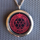 Silent Hill Halo Of The Sun / Seal of Metatron Horror Game Logo Pendant Necklace