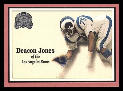 2000 Fleer Greats of the Game #68 Deacon Jones Free Shipping