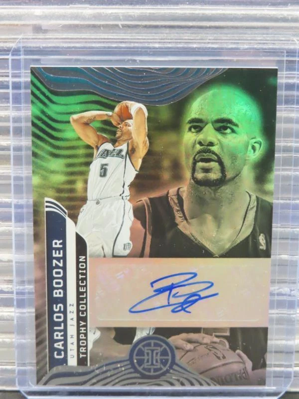 2021-22 Panini Illusions Carlos Boozer Trophy Collection Signatures Auto #TC-CBU