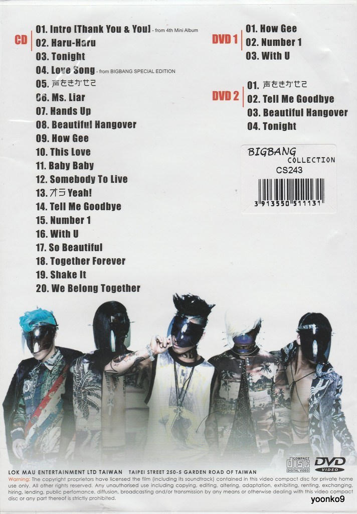 BIGBANG CD＋DVD＋Collection Amazon.com: Bigbang - The Best Of Bigbang (CD+DVD) [Japan