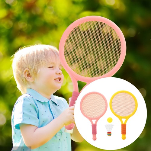Raqueta de bádminton juguetes alumnos padres-hijo juego interior tenis multifuncional - Imagen 3 de 12