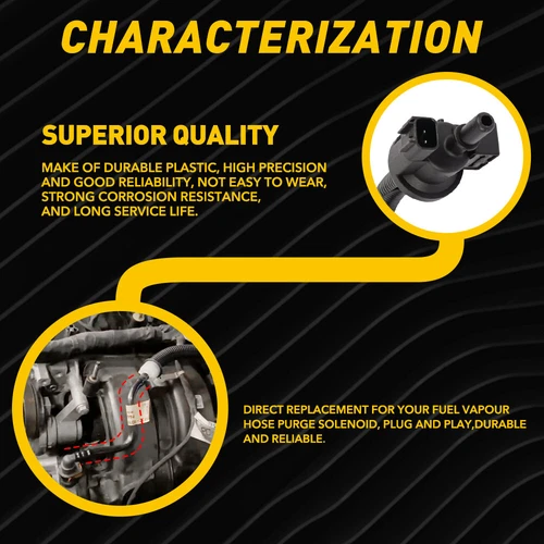 For 2015-2023 Ford Mustang with 2.3L Ecoboost Engine EVAP Hose Fuel Vapour Pipe - Picture 10 of 12