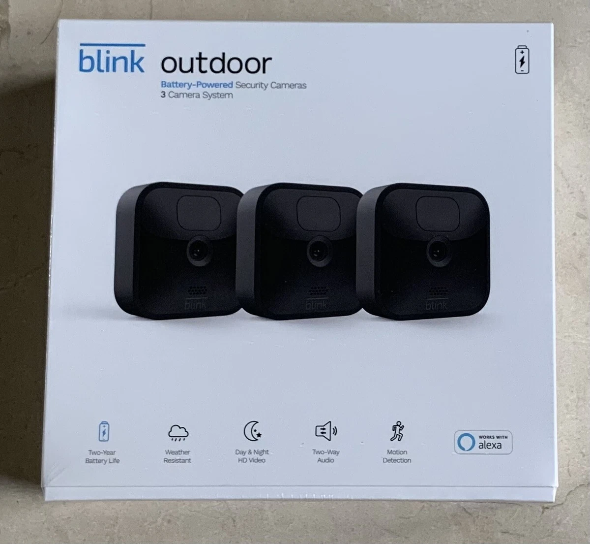 Blink Outdoor 4 Wireless 1080p Security System in Black