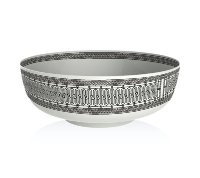 NEW HERMES H DECO SALAD BOWL #P037028P BRAND NIB LARGE FRENCH SAVE$$ F/SH