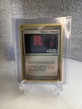 Rocket's Hideout W Center Swirl!  87/109 Team Rocket Returns Stamped on eBay