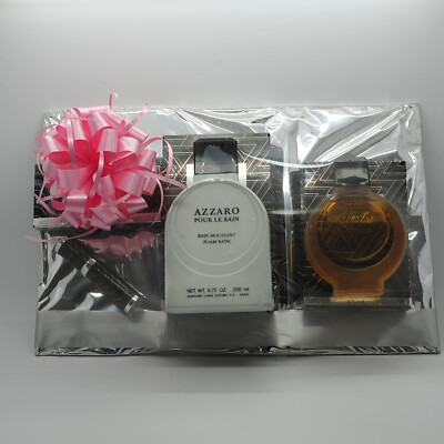 Vintage Azzaro eau de parfum pour le bain gift set
