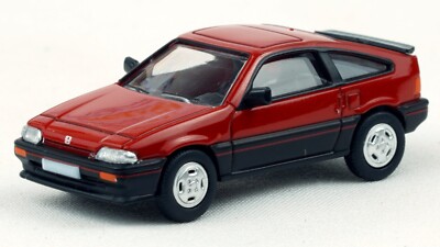 PCX87 1983 Honda Civic CRX - Red/Black 1/87 PCX870468 HO Scale