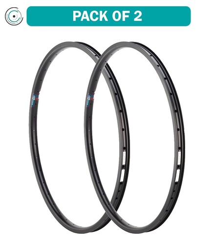 Velocity Aeroheat/Dyad 24in Black Lightweight Aero Rim with 32
