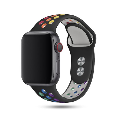 Silicone Strap for Apple Watch 10 9 8 7 6 5 SE 40/44/41/45/42/46/49mm Sport Band - Picture 57 of 57