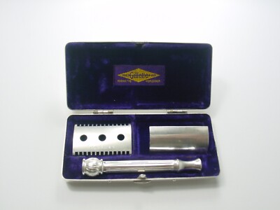 Gillette Razor 1914 ABC Pocket Edition, #C 448085 With original Case. (NOS)