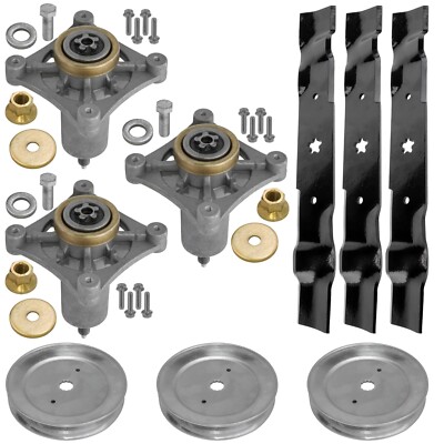 54'' Deck Spindle with Pulley & Blade for Dixon D26BH54 960460013 532129861