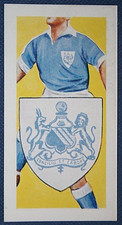 MANCHESTER CITY  Club Colours and Badge   Vintage  Card  HF03MS