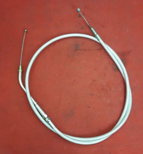 NEW Magnum 0651-0376 Alternative Length Sterling Chromite II Braided Idle Cable - Picture 2 of 4