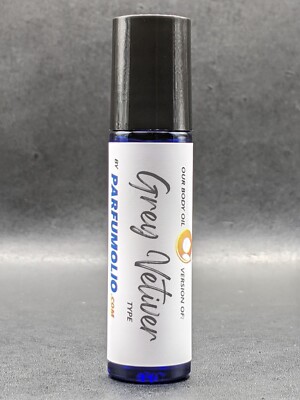 GREY VETIVER type Perfume Oil Impression - Fragrance Body Oils - 10ml - Men's