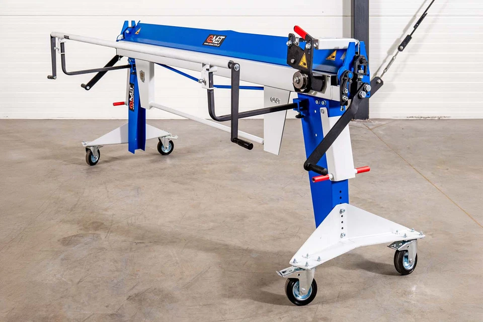 Plieuse de tôle M40x2200 avec cisaille rotative+Boudineuse 2m+Finisseur de joint - Photo 4/4