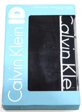 Calvin Klein ID Low Rise Trunk Boxers - Soft Microfiber - Black -  X-Large