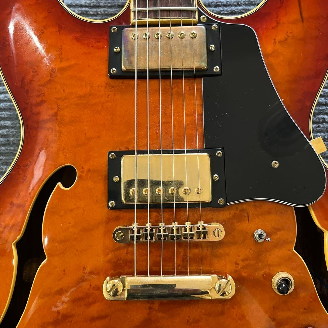 VesterセミアコースティックギターMOD.800 70年代後半製ビンテージ Vester semi-acoustic guitar MOD.800 vintage 70s used good