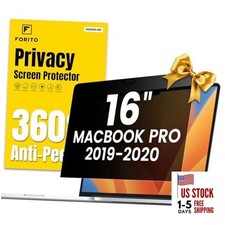 360  Privacy Screen Protector Compatible with MacBook Pro 16 Inch 2019-2020 
