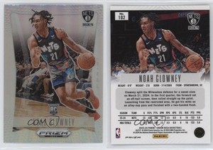 2023-24 Panini Prizm Deca Silver Prizm Noah Clowney #102 Rookie RC