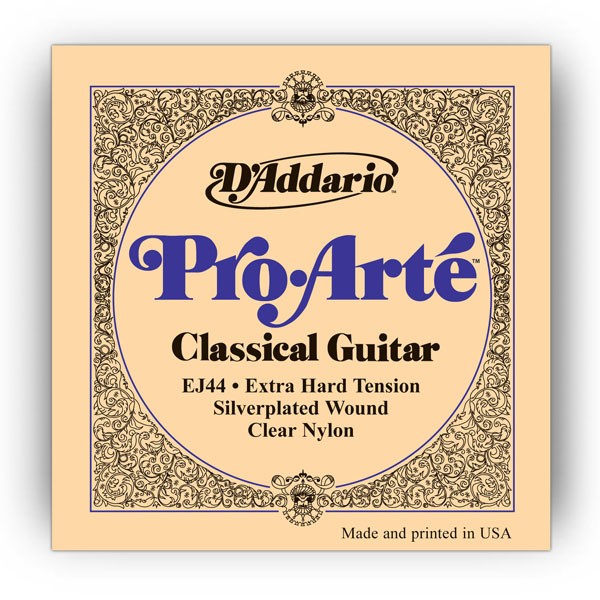 DAddario EJ44 Pro-Arte Nylon Extra Hard Tension Classical Guitar Strings 2890₽