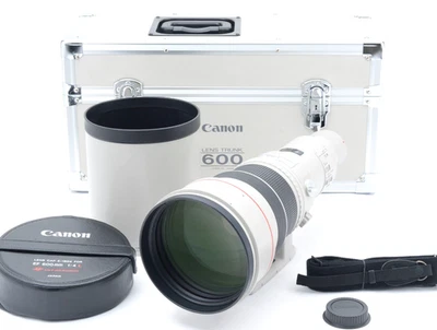 [NEUF dans le coffre] Objectif AF à ultrasons Canon EF 600mm f/4 L USM du JAPON - Photo 1/4