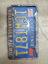 Volkswagen Pacific Plate Frame Honolulu Calif...