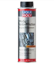 Liqui Moly MoS2 Anti-Friction Engine Treatment | 300 ml | Oil additive .