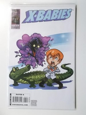 X-Babies Heft 3 Jacob Chabot Star Comic Variant Cover US Marvel 2009 Zustand 1-2