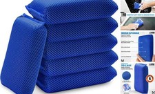 Bug Remover Car Wash Sponge 6 Pack Bug and Tar Remover for Cars Exterior -