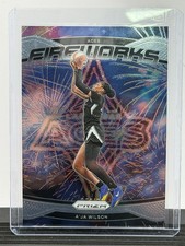 2024 Panini Prizm WNBA #2 A'ja Wilson Fireworks Insert Las Vegas Aces